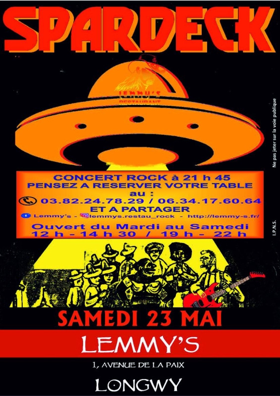 Évènements - Lemmy's - Restaurant Longwy - restaurant LONGWY